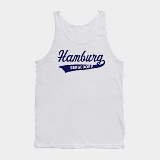 Hamburg Bergedorf (Bergedorfer / Bergedorferin / Navy) Tank Top